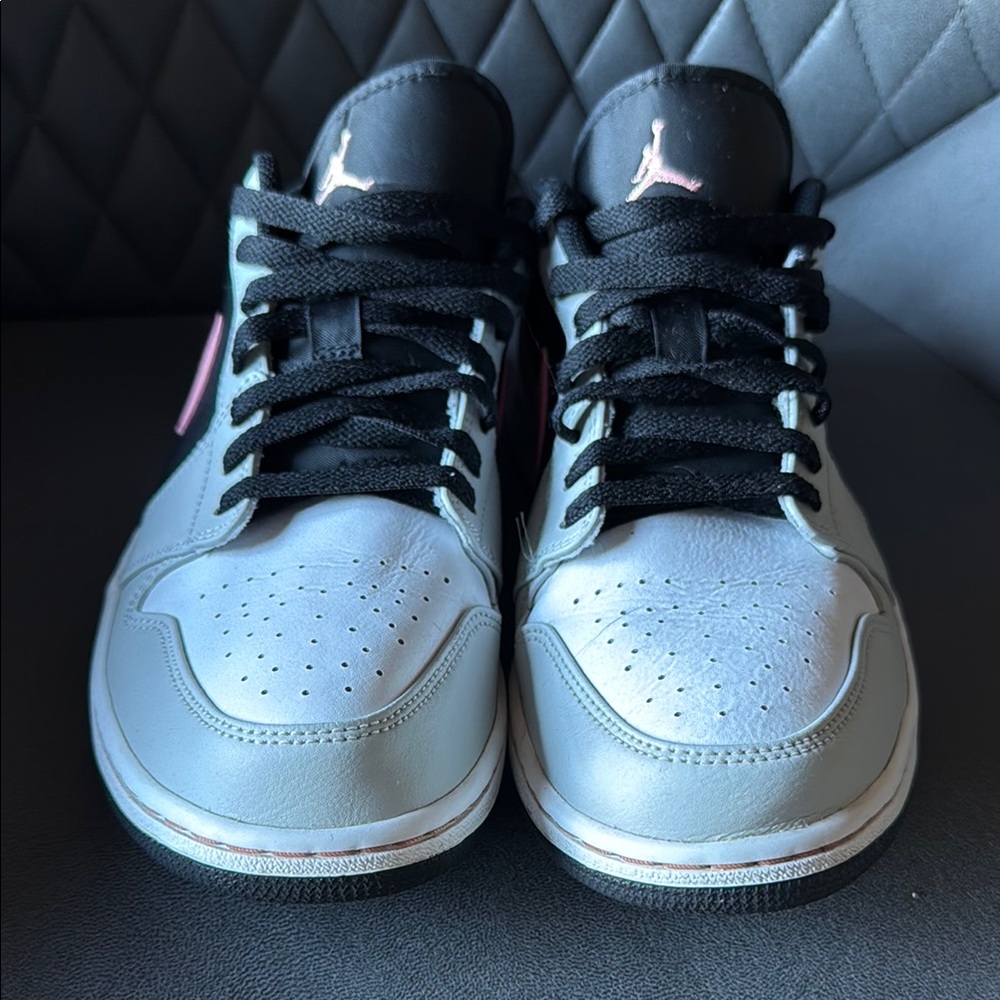 Air Jordan Sneakers Black and Light Pink